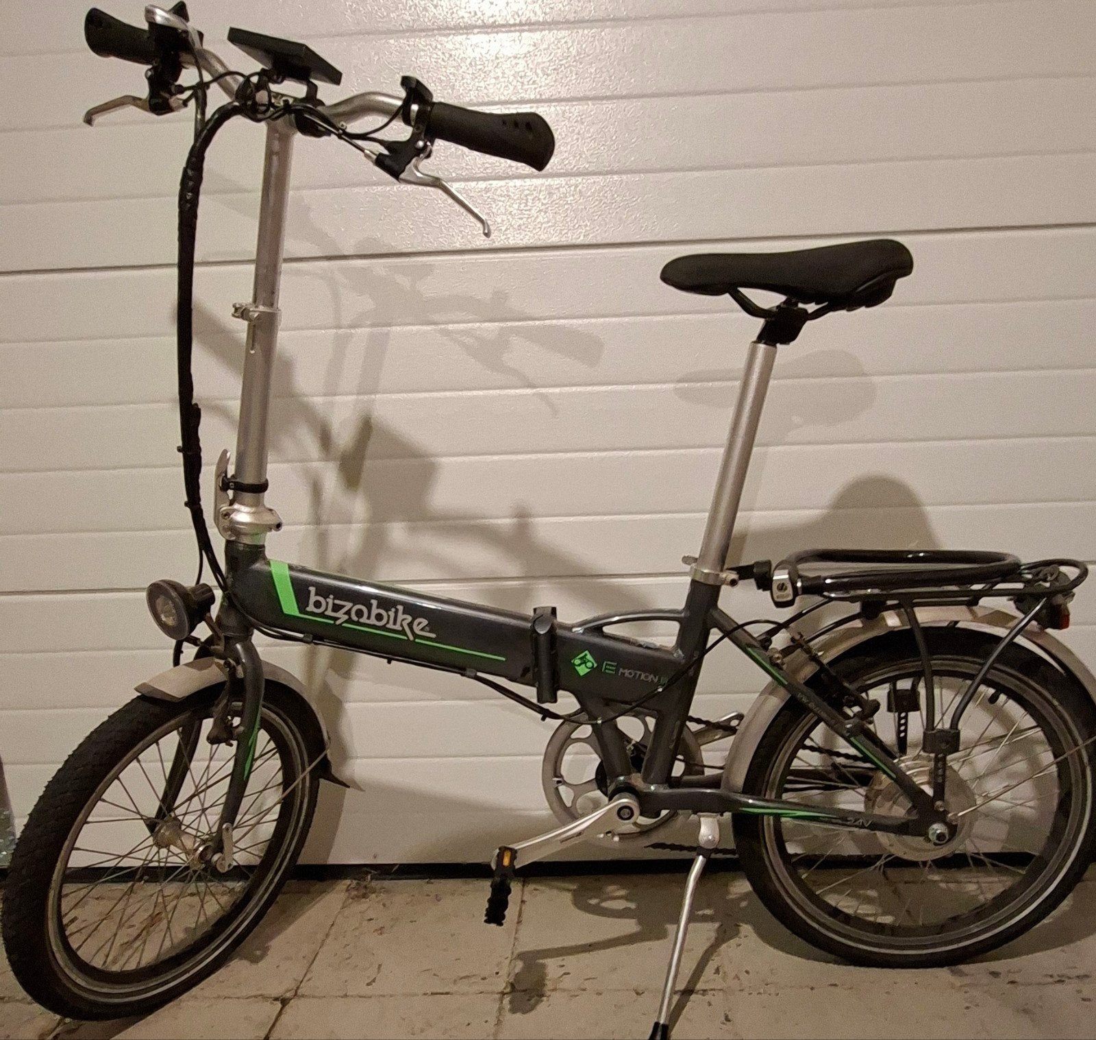 Vélo électrique Bizobike, Enlèvement, Utilisé, Partiellement pliable