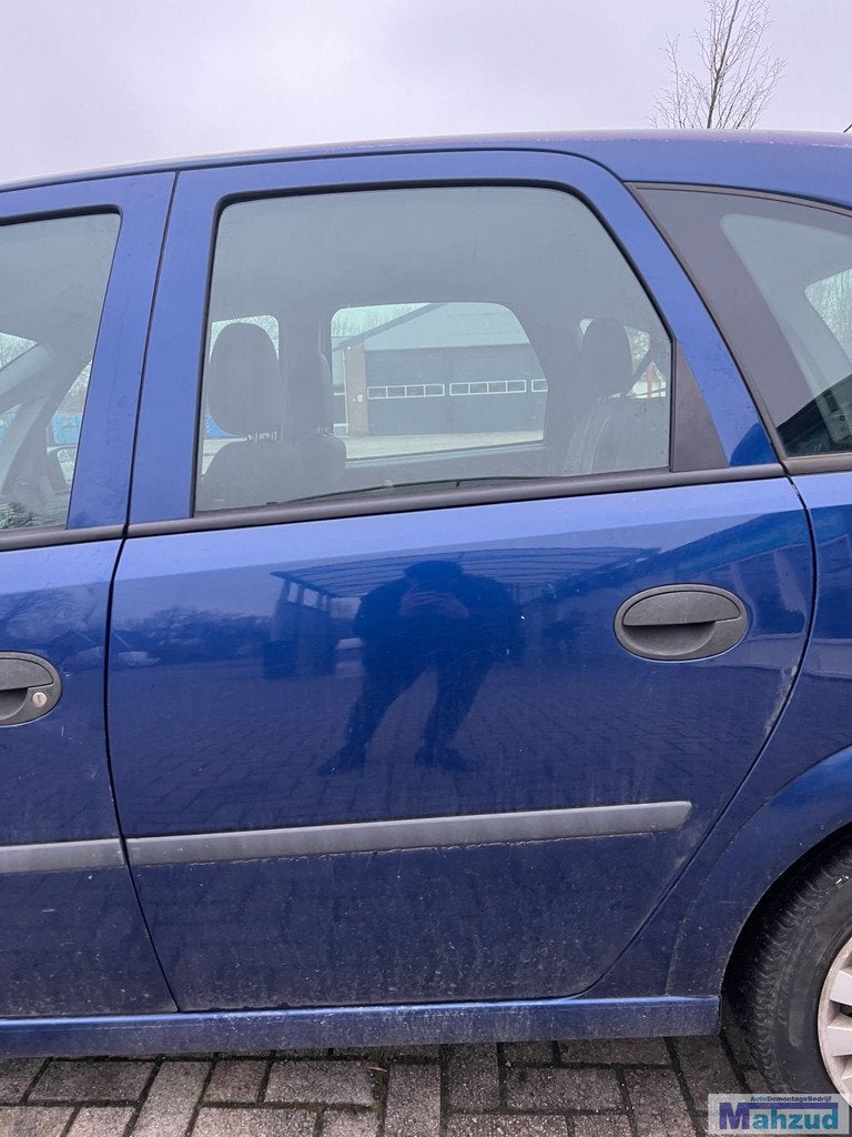 OPEL MERIVA A Bleu Z21B porte arri re gauche 2003-2010, Opel Automobile GmbH, Porte, Opel, Bahnhofsplatz 1
65423  Russelsheim am Main, DE