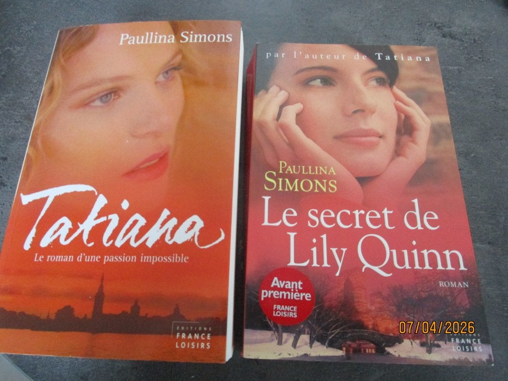 Deux magnifiques romans ; Paullina Simons, Ophalen, Zo goed als nieuw, Paullina Simons