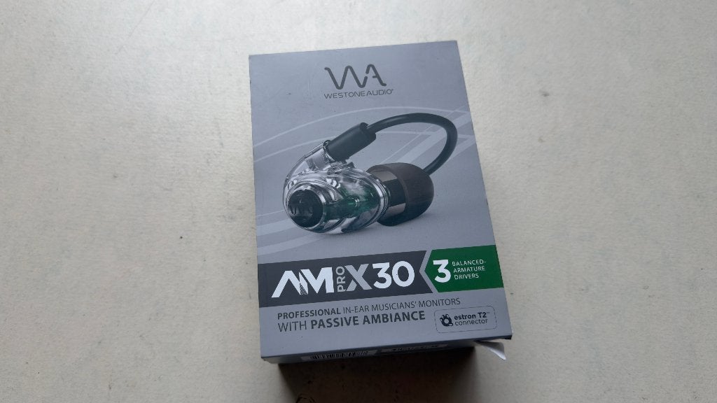 Westone Audio AM PRO X 30 - Monitoring IN-EAR - Neuf, Musique & Instruments, Enlèvement, Neuf, Moins de 500 watts, Autres types