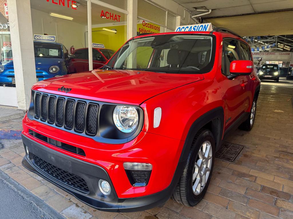 Jeep renegade 1.0i 120 cv 2019 69.000 km gps CarPlay, Autos, Jeep, Rouge, 116 g/km, Achat, Euro 6