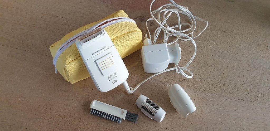 Braun silk-epil comfort body system, Elektronische apparatuur, Ophalen of Verzenden, Zo goed als nieuw, Scheren en Epileren