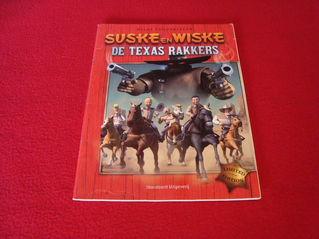 suske en wiske strip de texas rakkers, Boeken, Eén stripboek, Ophalen of Verzenden, Willy Vandersteen