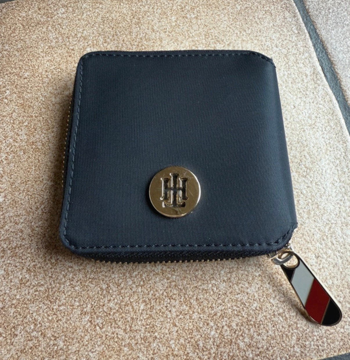 Portemonnee Tommy Hilfiger, Handtassen en Accessoires, Portemonnees, Ophalen, Nieuw, Zwart, Overige merken