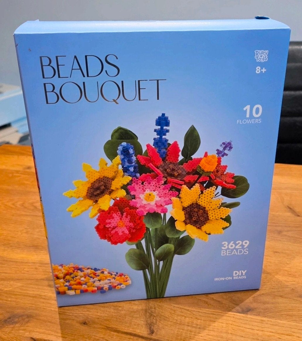 Ruby Toys Beads Bouquet - 3629 strijkkralen, Enlèvement, Neuf