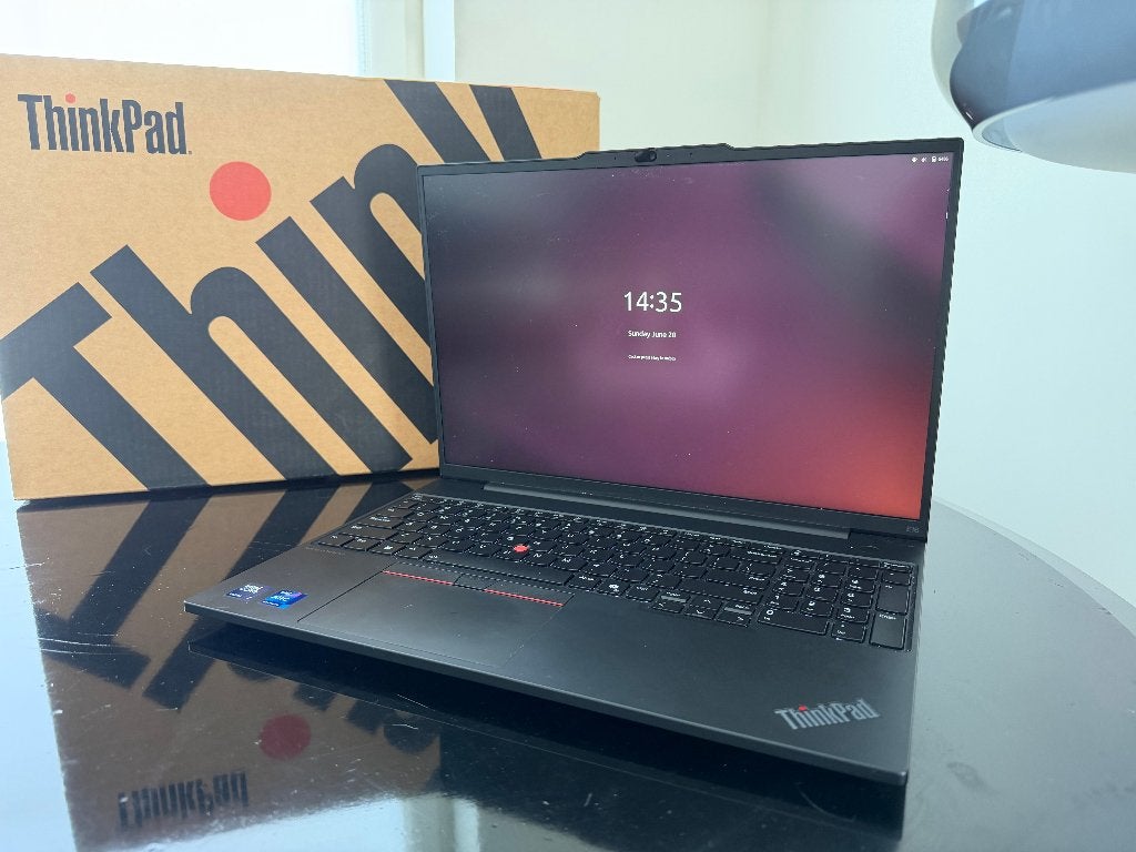 Lenovo ThinkPad E16 Gen 2 (QWERTY) in garantie, Computers en Software, Windows Laptops, Ophalen of Verzenden, Zo goed als nieuw