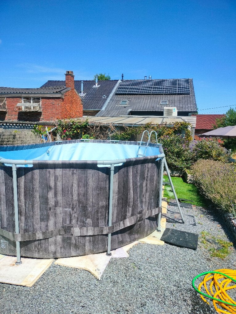 Piscine, Jardin & Terrasse, 300 cm ou plus, Comme neuf, Enlèvement, 80 à 120 cm