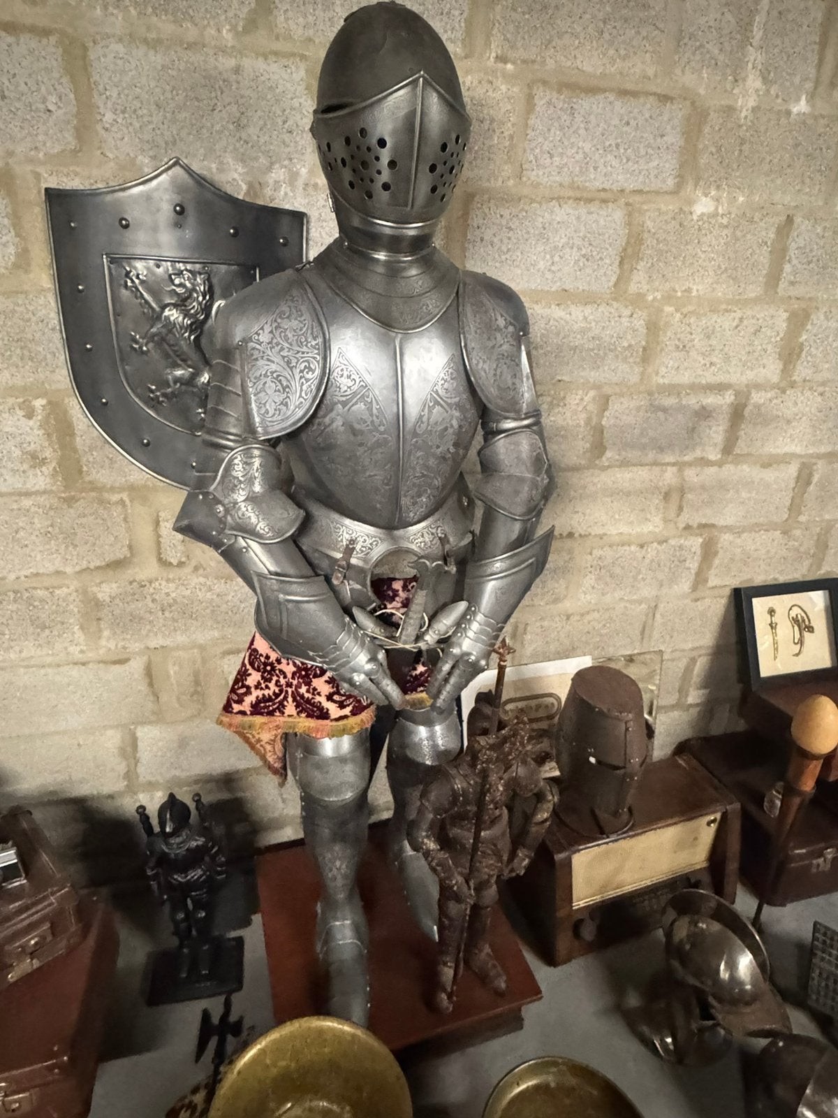Armure medieval, Ophalen, Zo goed als nieuw