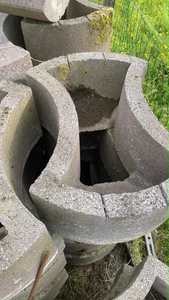 bloembak, Ophalen, Minder dan 30 cm, Zo goed als nieuw, Beton