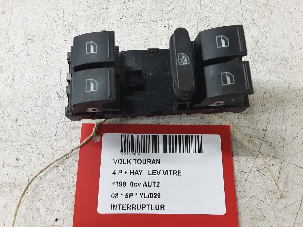 SCHAKELAAR Volkswagen Touran (1T1 / T2) (1K4959857B), Auto-onderdelen, Dashboard en Schakelaars, Gebruikt, Volkswagen, Mevr. I. Hauben