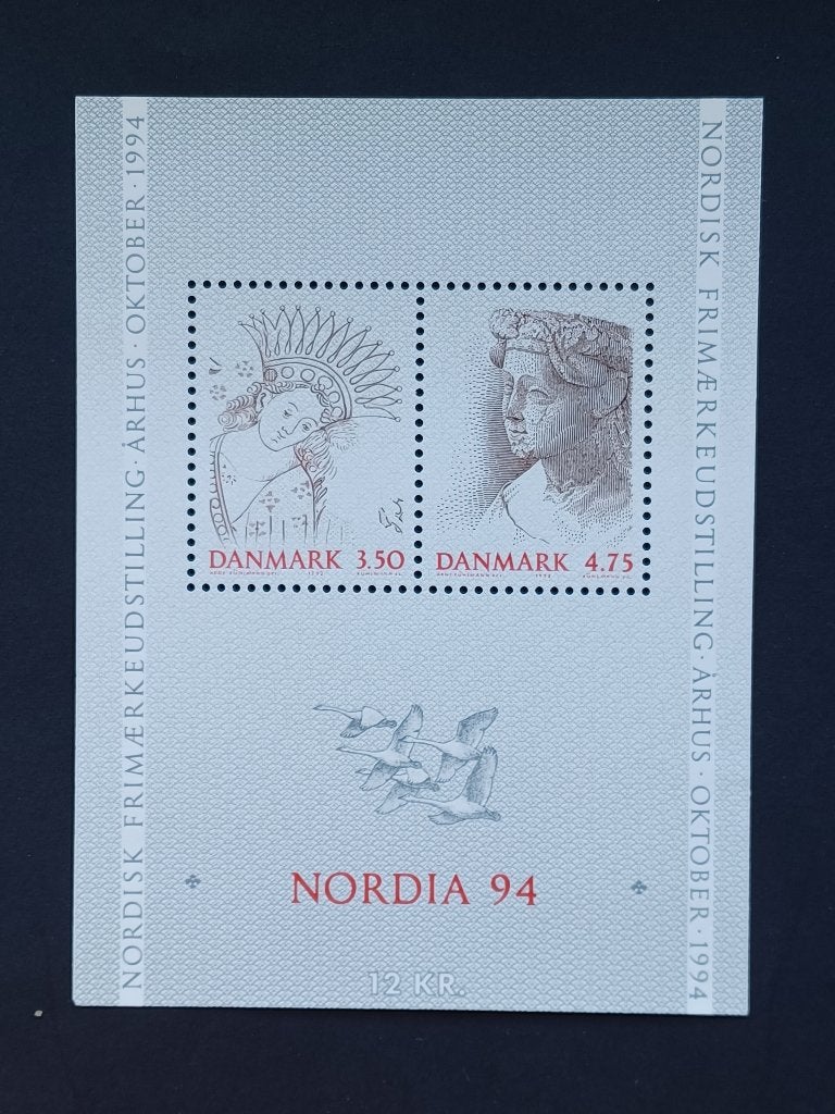 Timbres du Danemark, Timbres & Monnaies, Enlèvement ou Envoi, Danemark, Non oblitéré