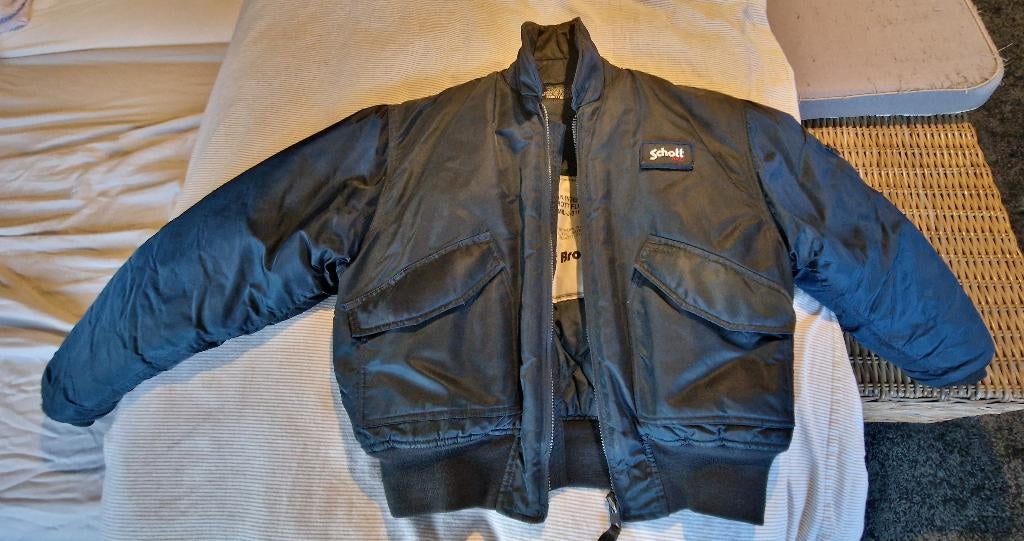 Schott Bomber jack 90's, Vêtements | Hommes, Schott, Enlèvement ou Envoi, Comme neuf, Bleu