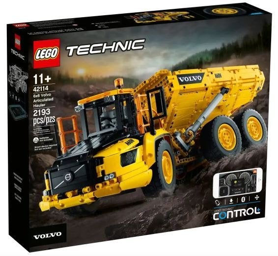 NOUVEAU ! - Lego 42114 - Tombereau articulé Volvo 6x6, Neuf, Enlèvement ou Envoi, Ensemble complet, Technic