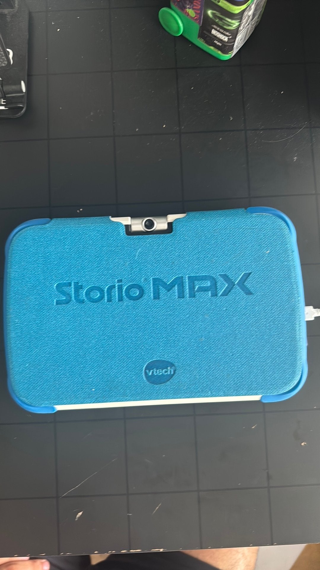 VTech Storio MAX kindertablet (Blauw) - In perfecte staat!, Ophalen of Verzenden, Zo goed als nieuw