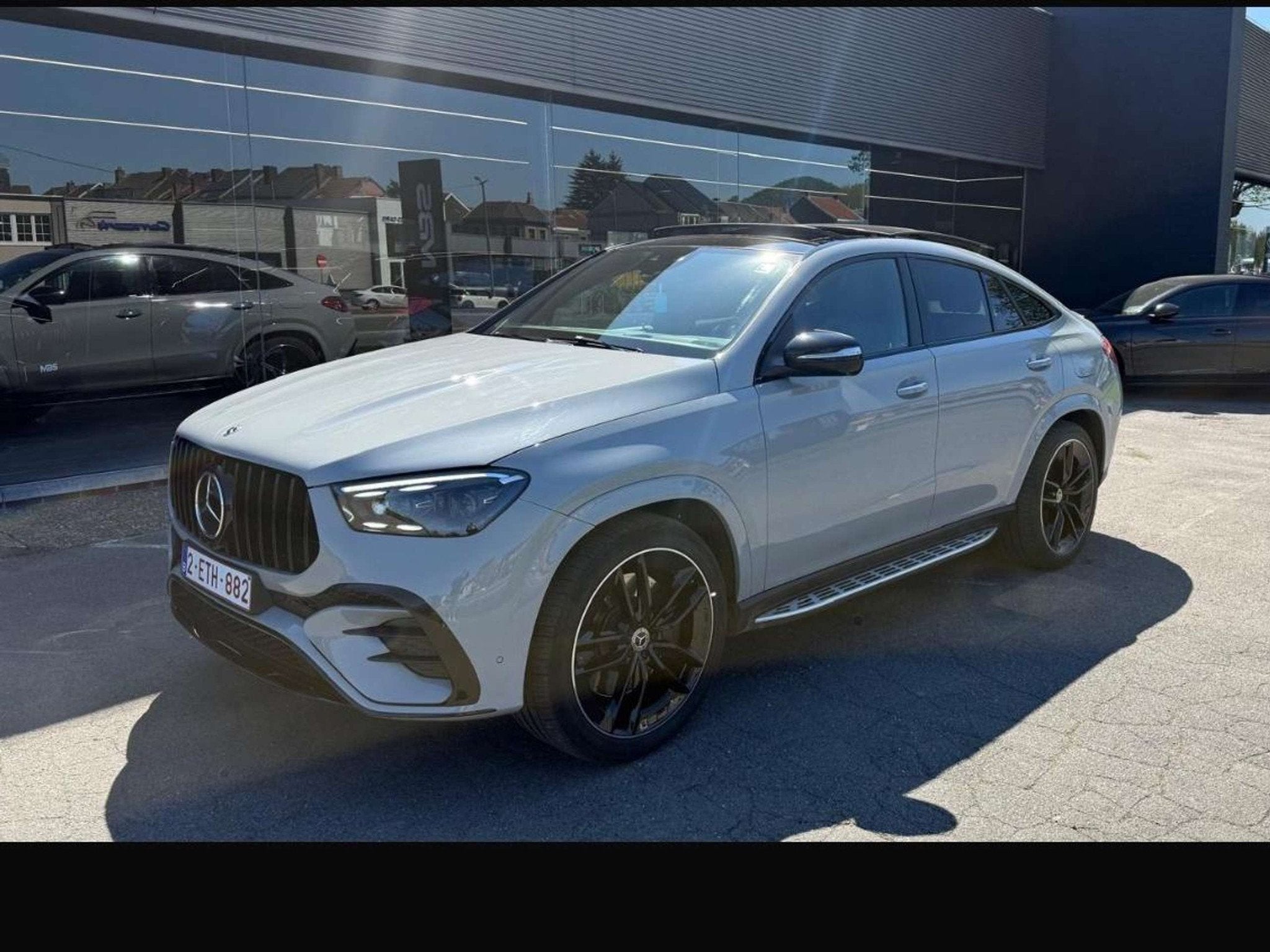 Mercedes-Benz GLE 350 *DA 4-MATIC* XENON* PANO* CAMERA 360*, Autos, Cuir, Argent ou Gris, Entreprise, 5 portes