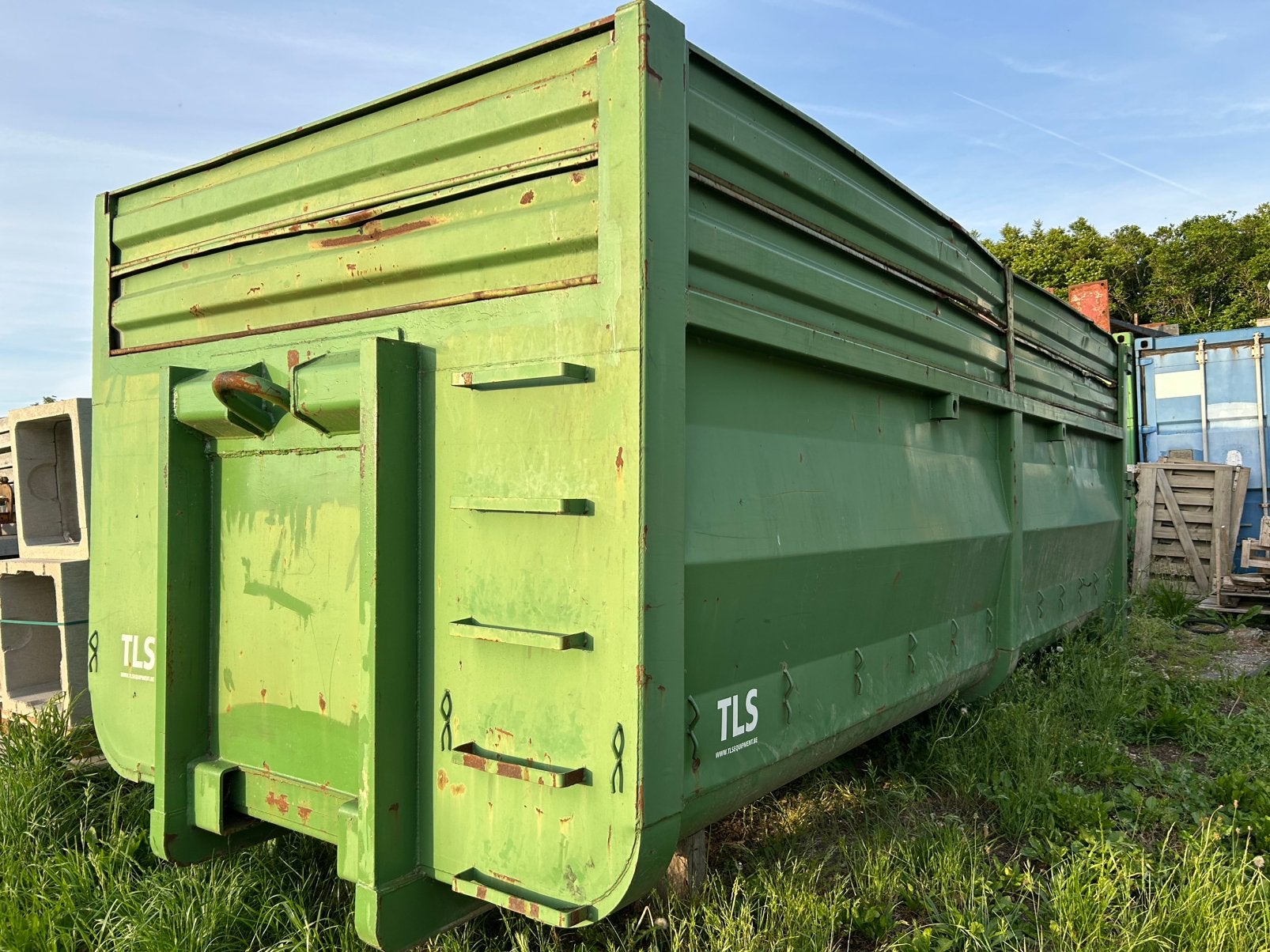 Container 30 kub, Ophalen