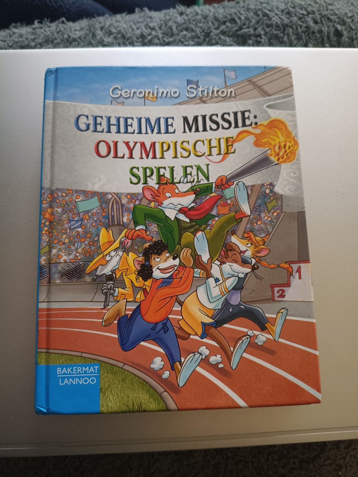 Geronimo Stilton - Geheime missie: Olympische spelen, Ophalen of Verzenden, Geronimo Stilton
