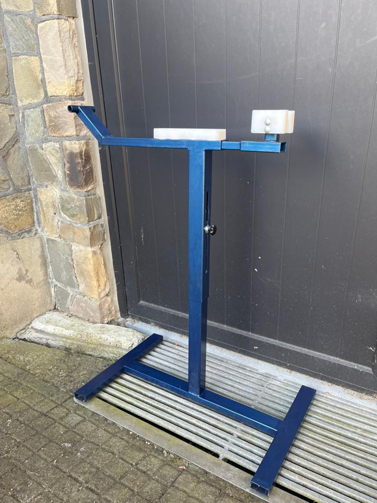 Fiets statief, Ophalen, Gebruikt
