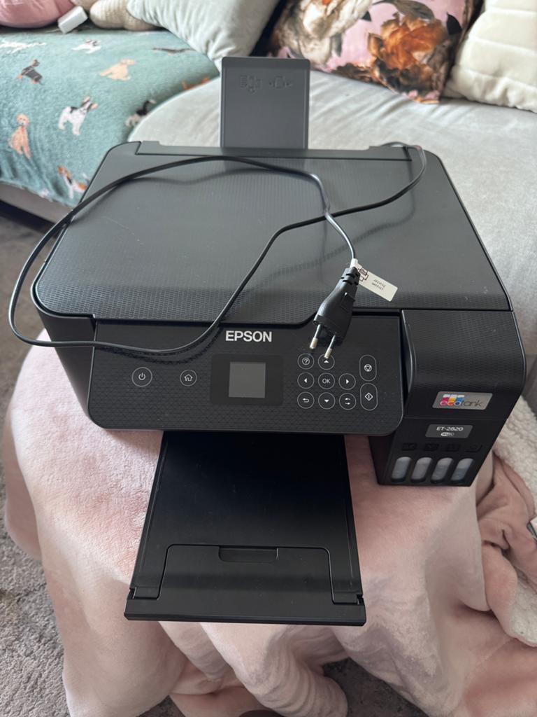 Epson Ecotank ET-2820 printer en scanner, Computers en Software, Printers, Ophalen, Kleur printen, Gebruikt, Printer
