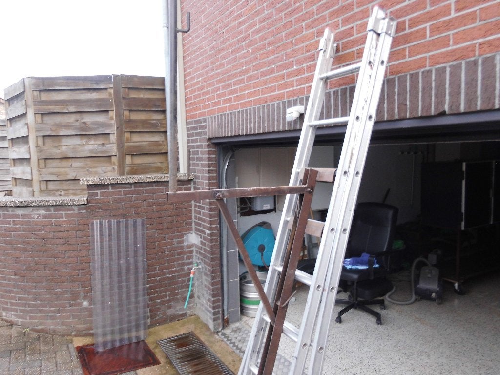 lader stelling, Ophalen