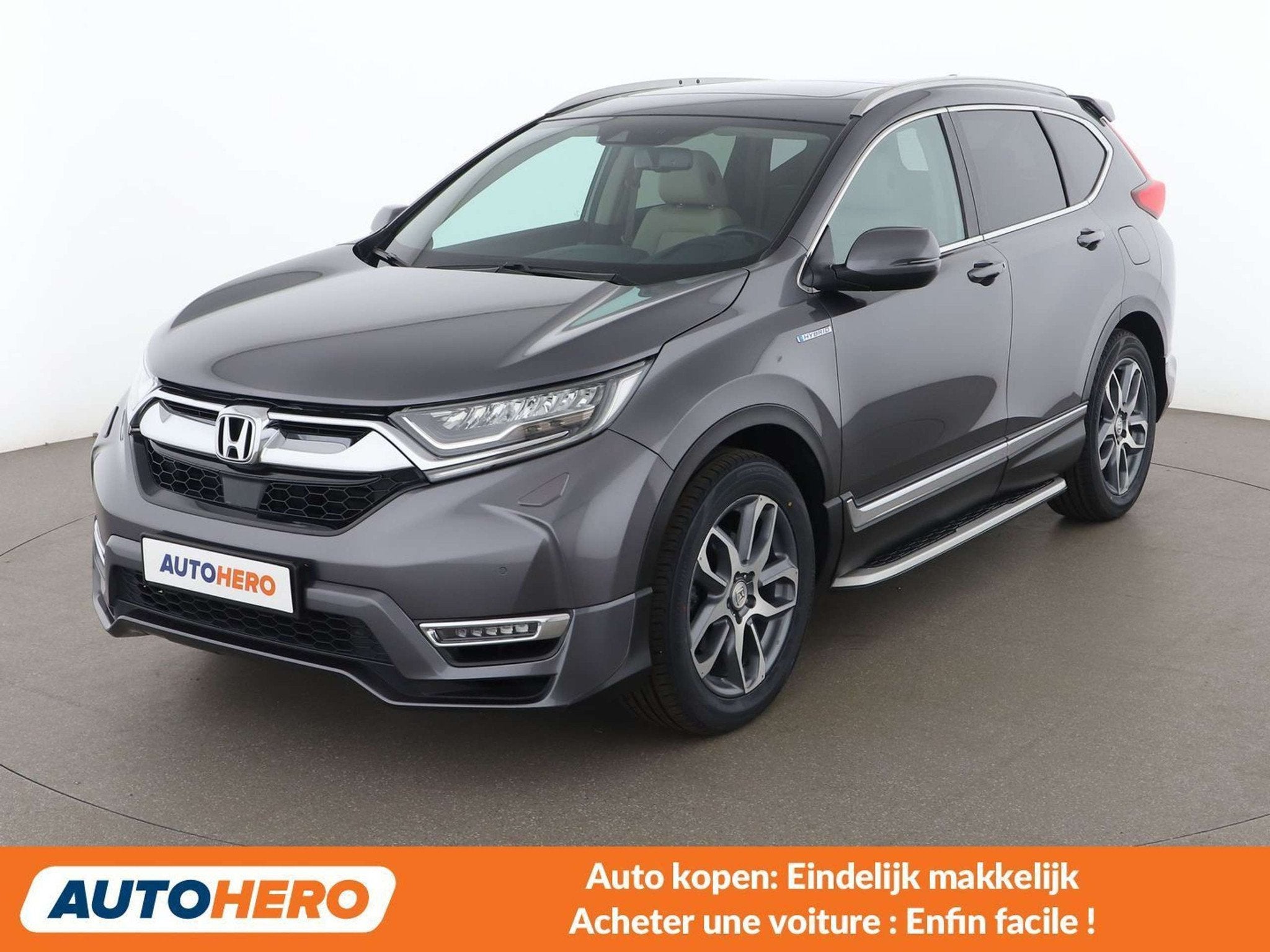 Honda CR-V 2.0 i-MMD Hybrid Executive 4WD (automatique), Autos, Cuir, Argent ou Gris, Achat, 5 portes