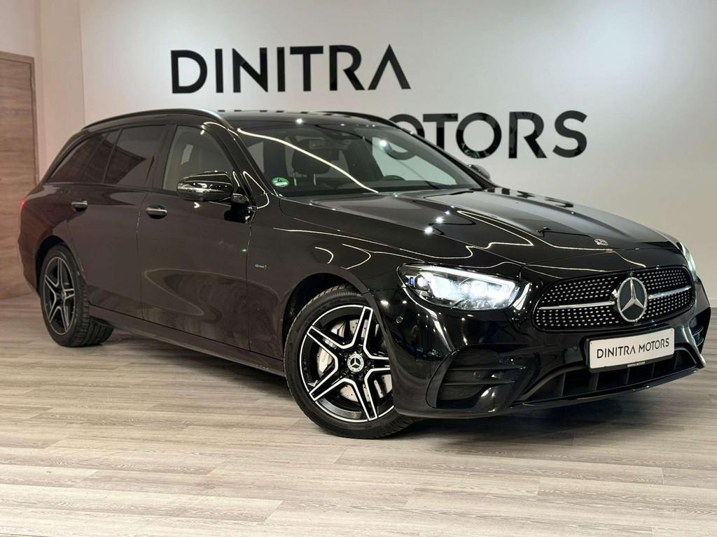 Mercedes-Benz E 300 4Matic AMG Night Pakket /360/LED/Carpl, Autos, Euro 6, Entreprise, Hybride rechargeable, Noir