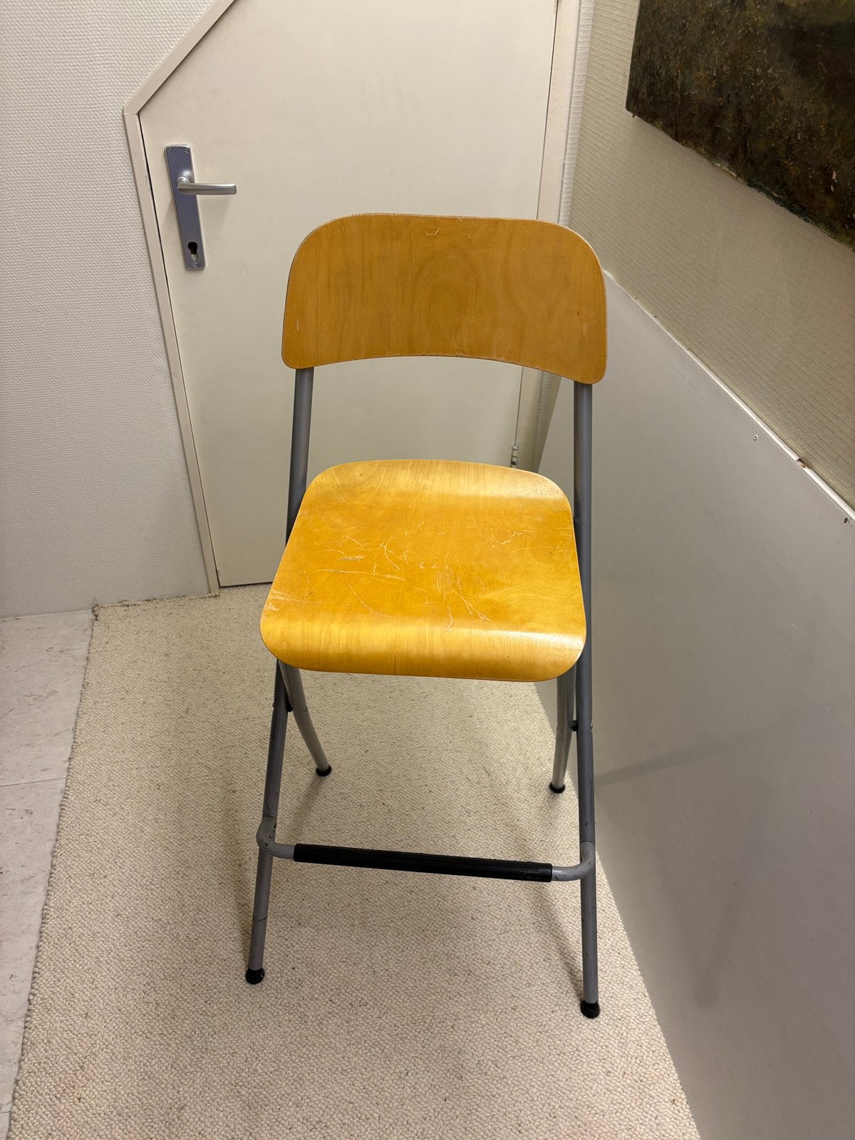IKEA bar kruk 800.593.03, Ophalen, Gebruikt, Met voetsteun, 1 kruk