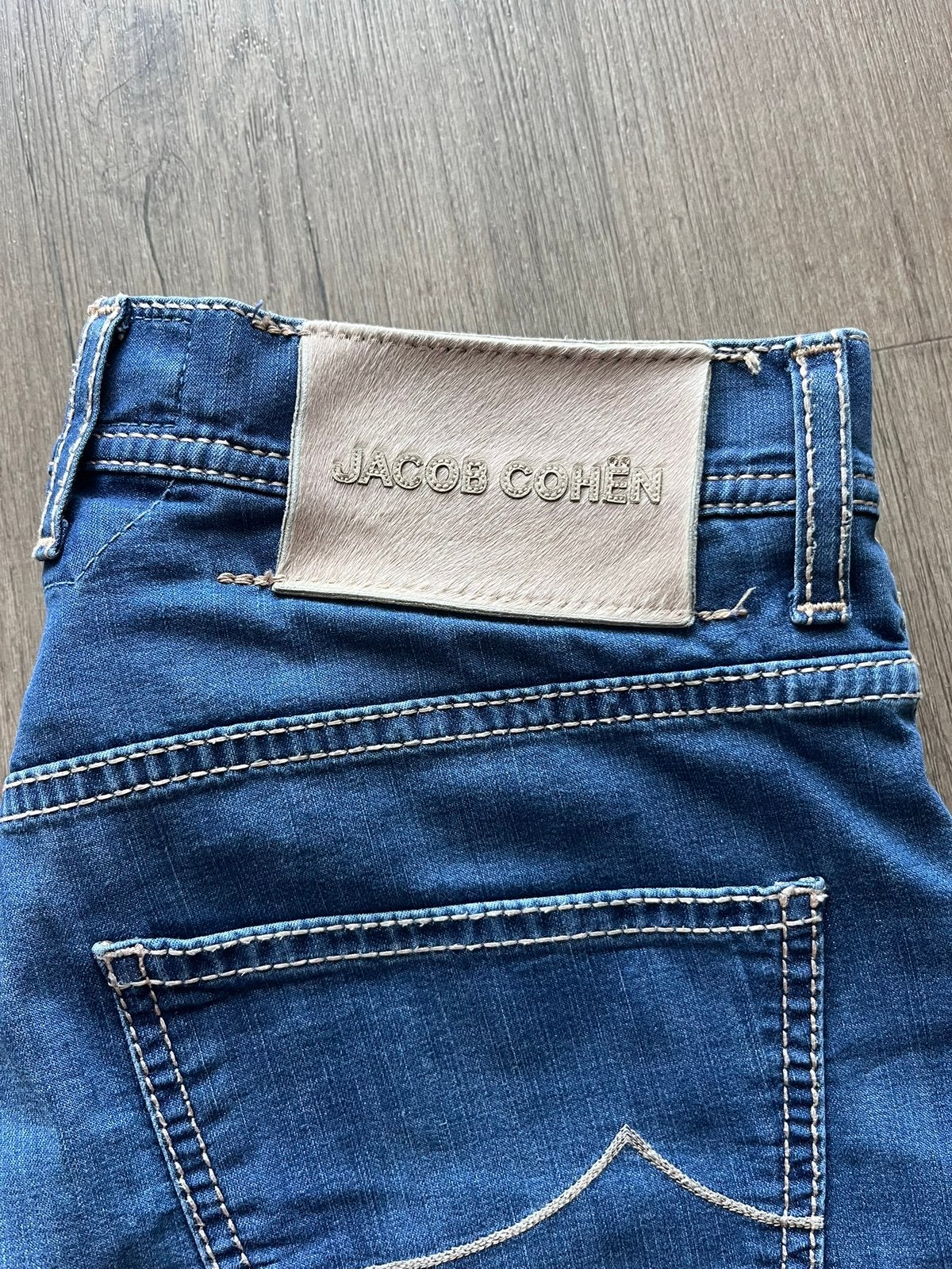 Jacob Cohen short size 31 type Nicolas, Kleding | Heren, Ophalen of Verzenden, Zo goed als nieuw, Blauw, W32 (confectie 46) of kleiner