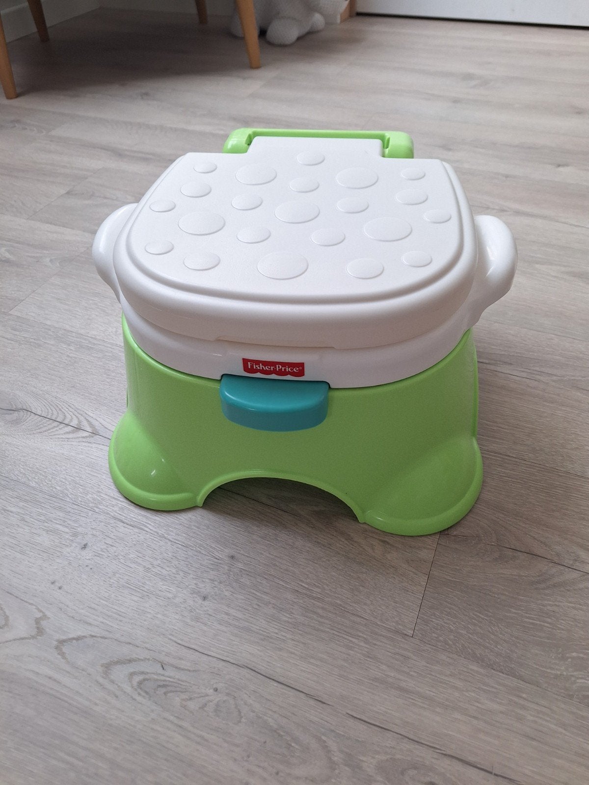 Potje Fisher Price met geluid, Ophalen