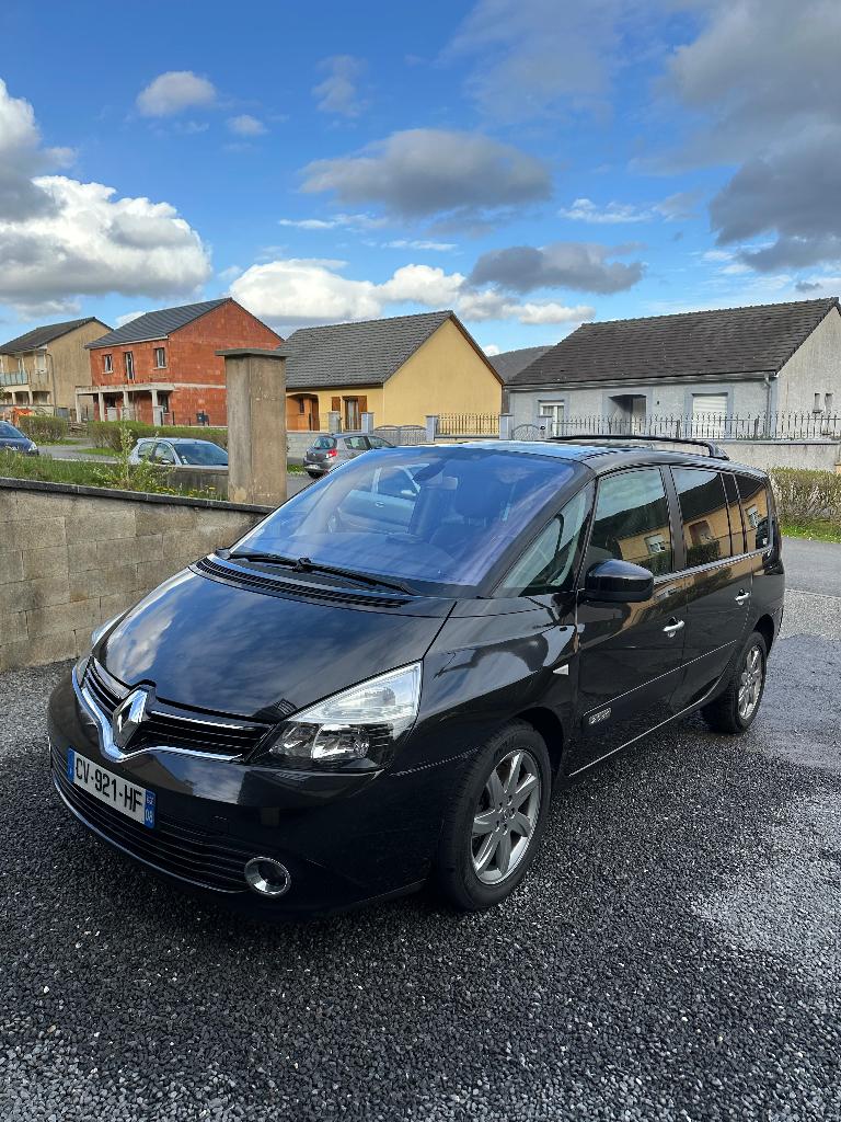 Renault grand espace 2.0 dci 150 2013, 110 kW, 7 places, Boîte manuelle, Noir