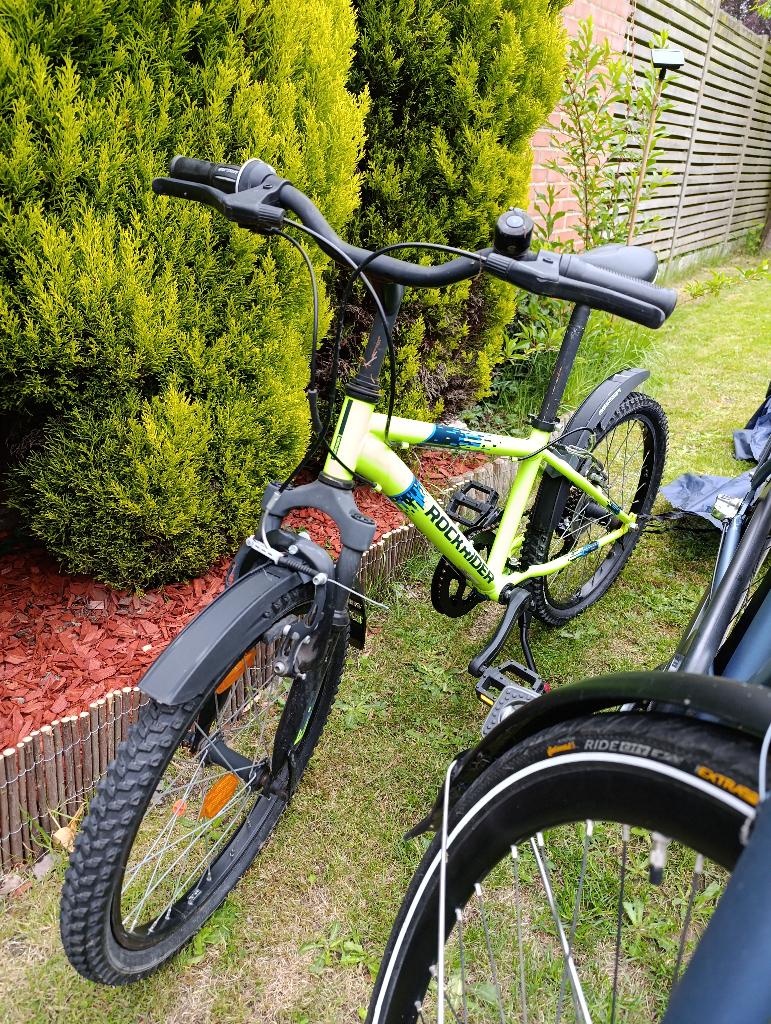 Fiets rockrider voor jongens, Ophalen, Gebruikt, 20 inch, Rockrider