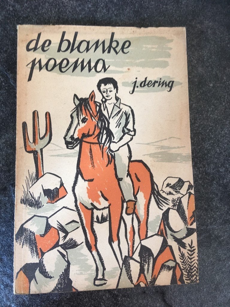 J. Dering – De blanke poema, Antiek en Kunst, Antiek | Boeken en Manuscripten, Ophalen of Verzenden