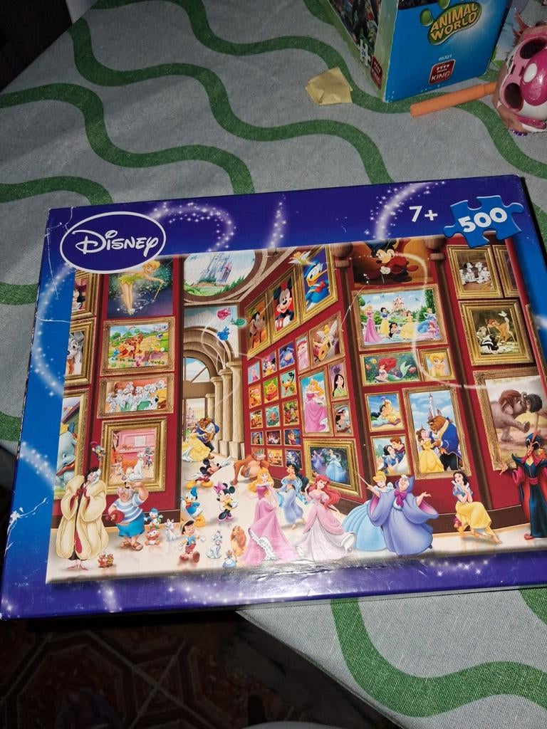 Disney puzzel, Ophalen