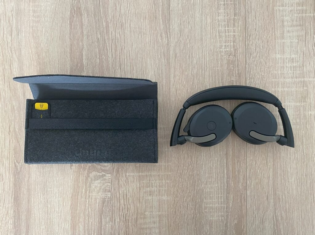 Jabra Evolve 2 / 65 Flex MS Teams, Ophalen of Verzenden, Zo goed als nieuw