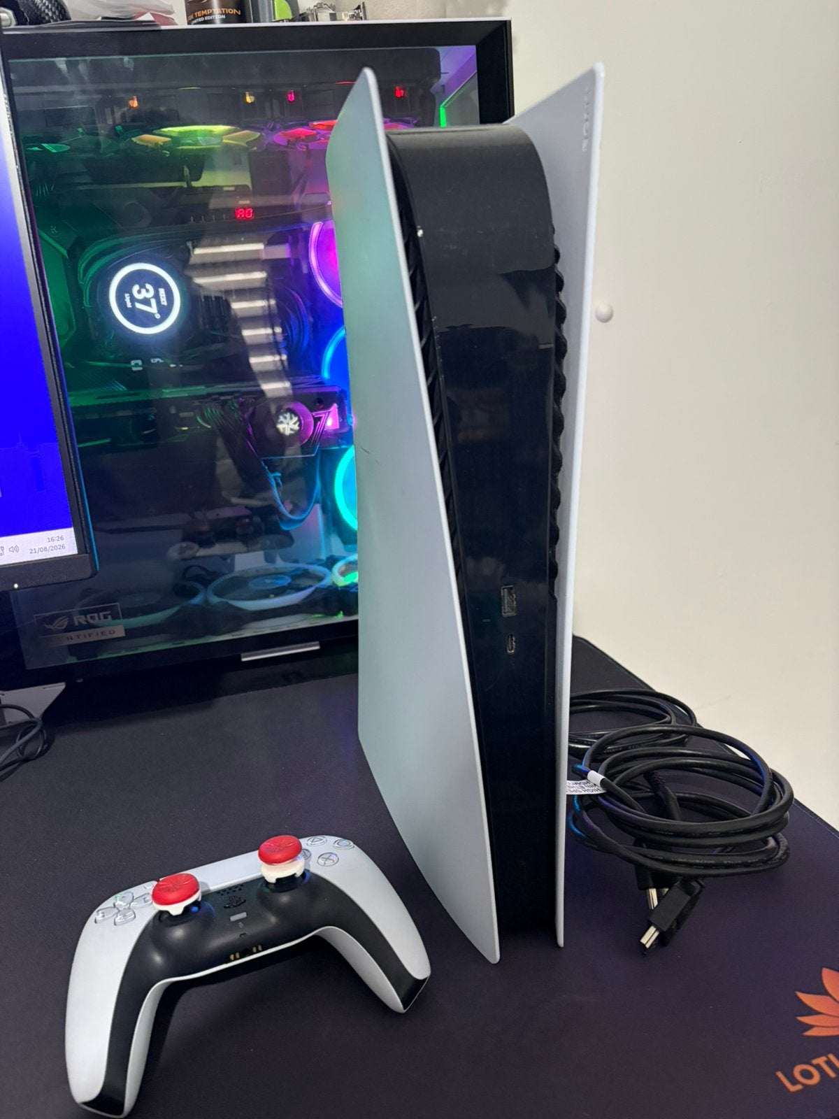 Playstation 5 Digital 1TB, Consoles de jeu & Jeux vidéo, Enlèvement, Comme neuf, Playstation 5