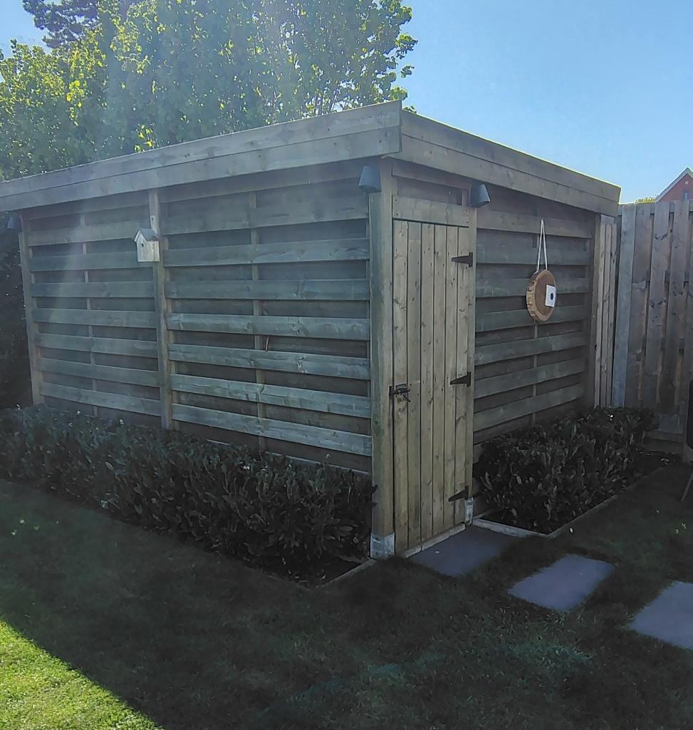 Tuinhuis, Jardin & Terrasse, Abris de jardin, 200 à 400 cm, 250 à 300 cm, Enlèvement, Utilisé