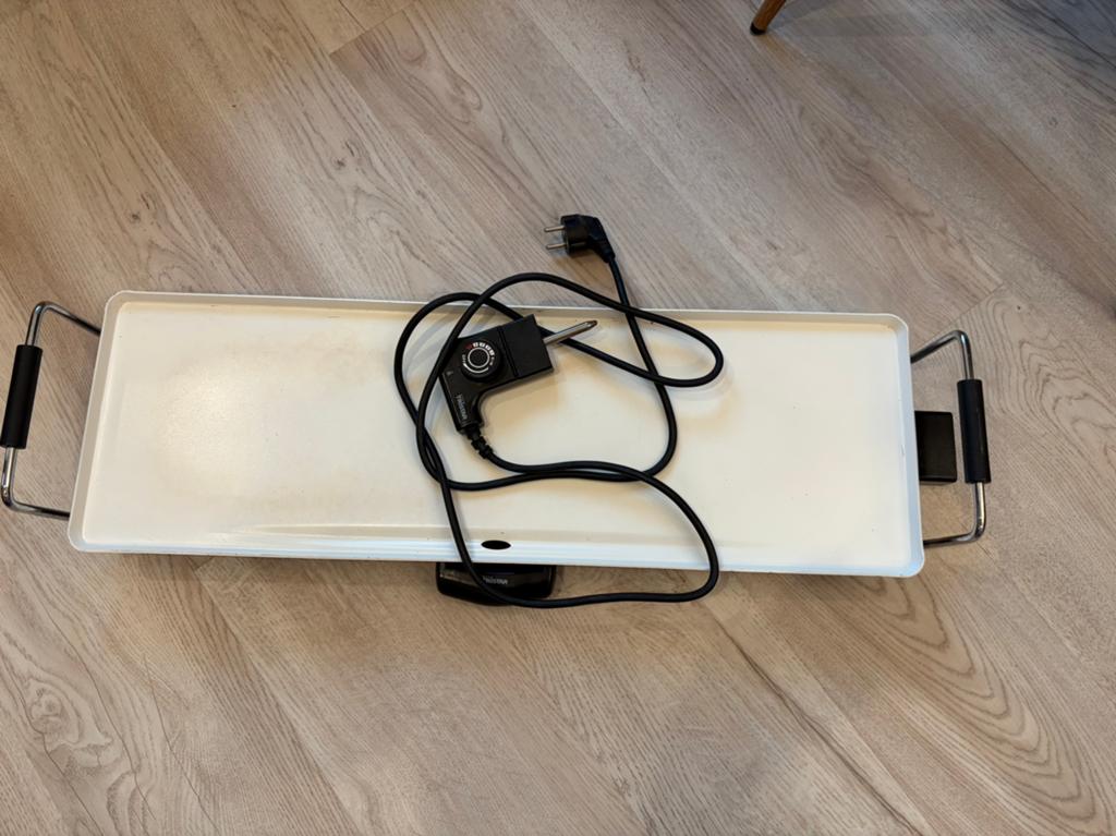 Plancha electrique XL 90x23cm TRISTAR, Elektronische apparatuur, Grillplaten, Ophalen, Gebruikt