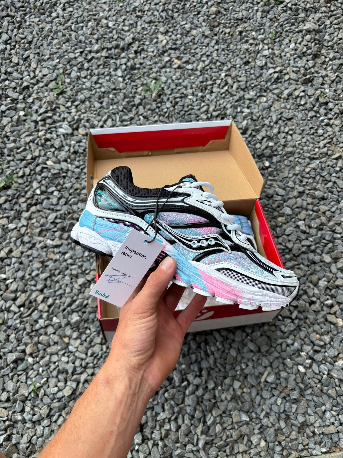 Saucony Omni 9 X Callen Schwaub, Kleding | Heren, Ophalen of Verzenden, Wit, Sneakers