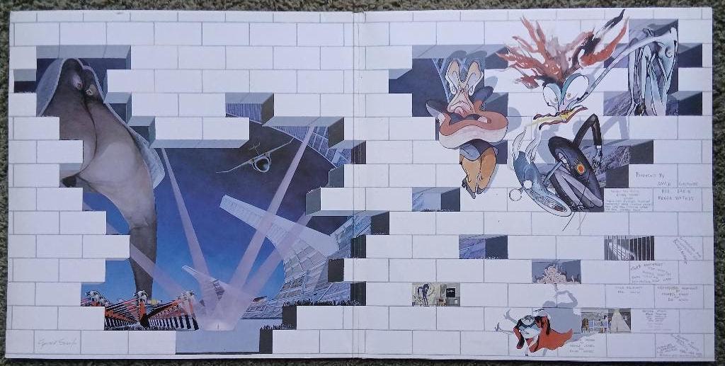 Pink Floyd – The Wall 1979 Dubbel lp, Cd's en Dvd's, Vinyl | Rock, Zo goed als nieuw, Dubbel-LP, Originele persing, Poprock, 1970 - 1979