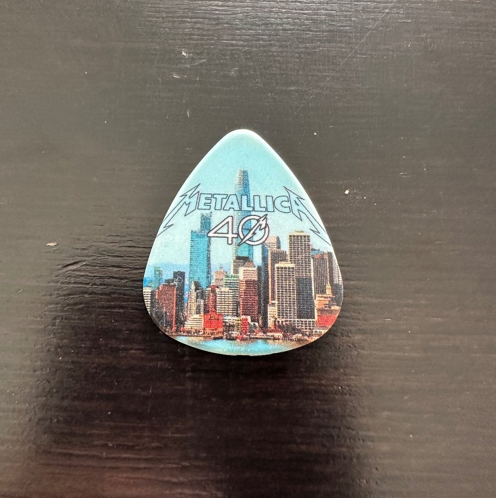 Metallica Pick 40 Years Tab 2021 ChaseCenter San Francisco, Ophalen of Verzenden, Nieuw, Overige typen
