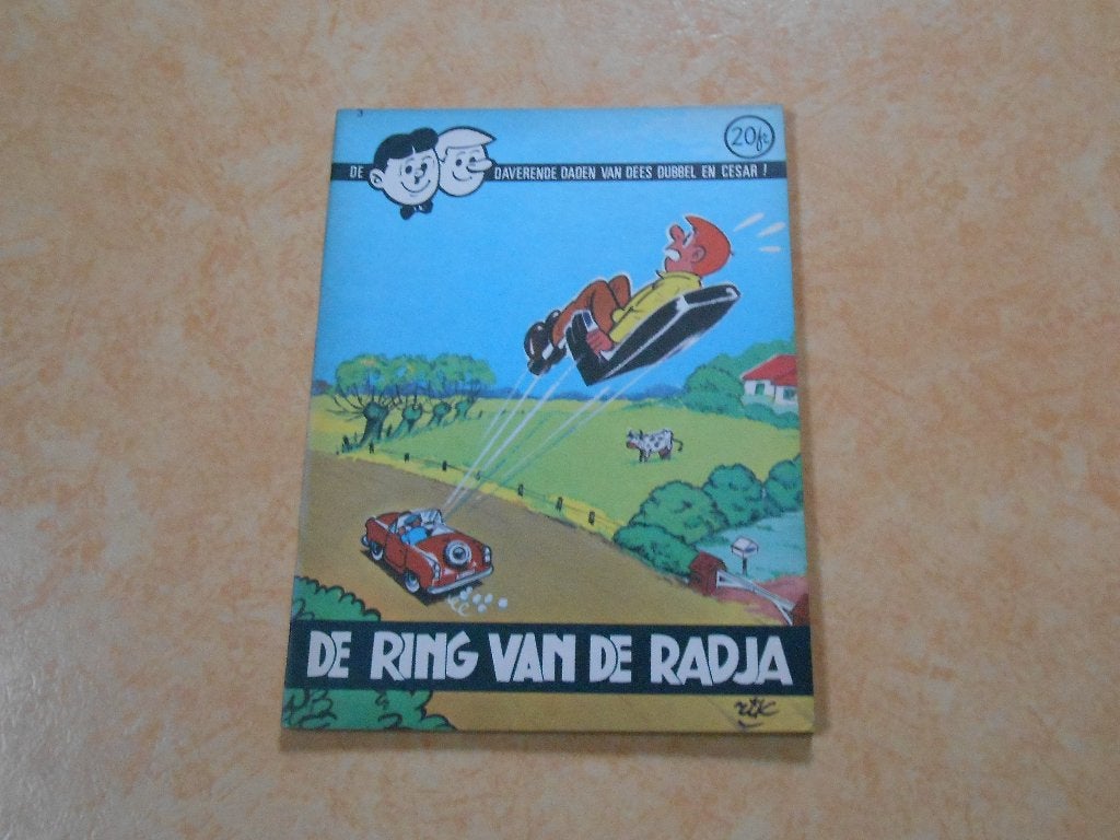 Dees dubbel en cesar 3 De ring van de radja 1966 1 ste druk., Boeken, Eén stripboek, Nieuw, Rik Clément, Ophalen of Verzenden