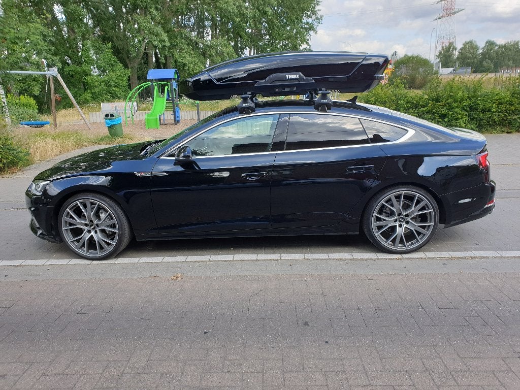 Thule dakkoffer + dakdragers, Auto diversen, Ophalen, Zo goed als nieuw