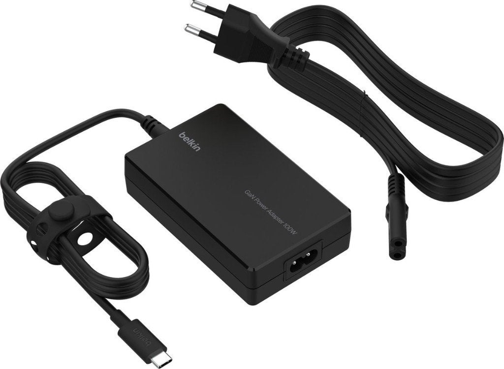 Belkin USB-C Oplader 100W met GaN Technologie, Computers en Software, Laptop-opladers, Ophalen of Verzenden, Zo goed als nieuw