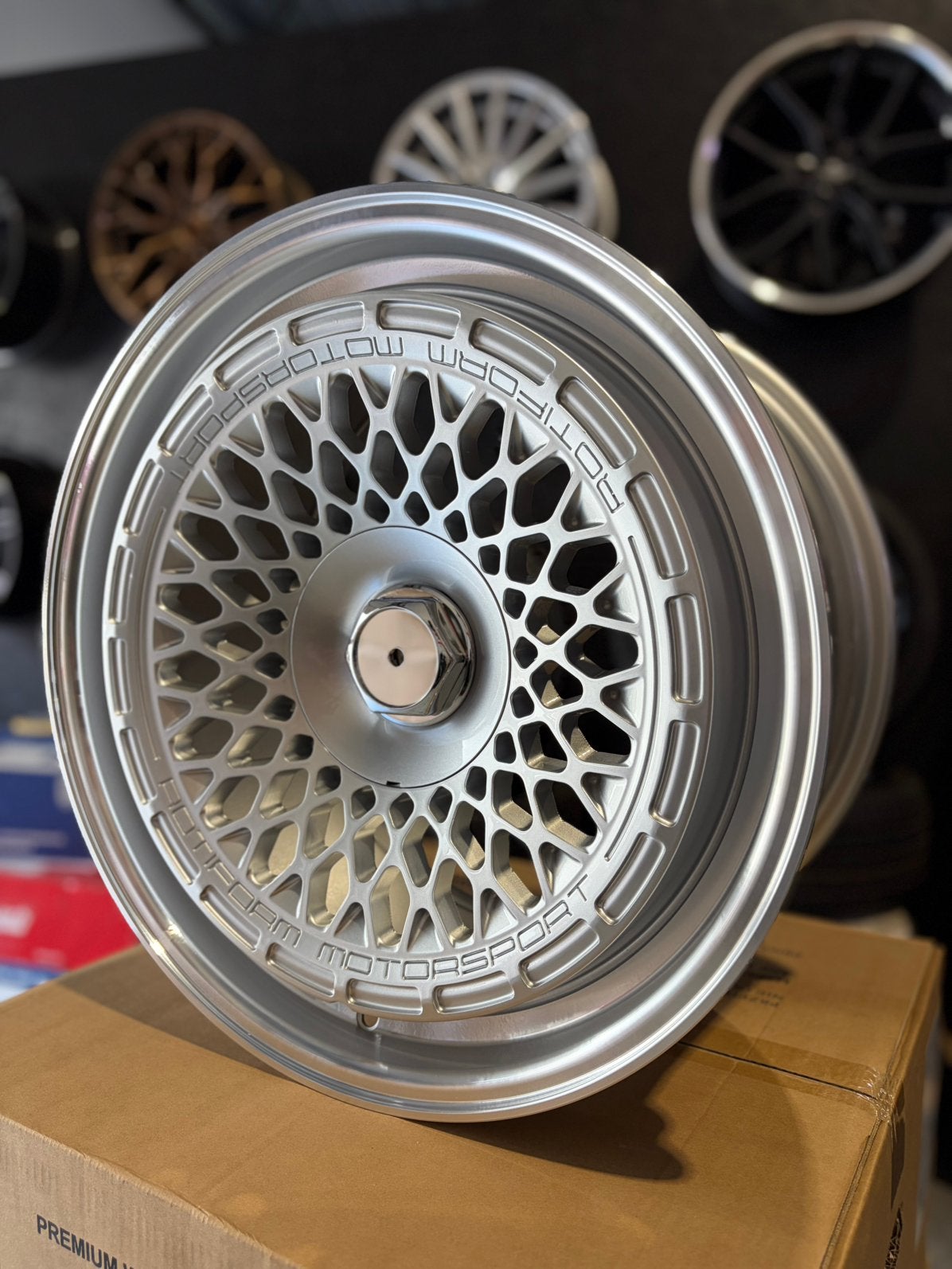 18” rotiform motorsport style, Enlèvement