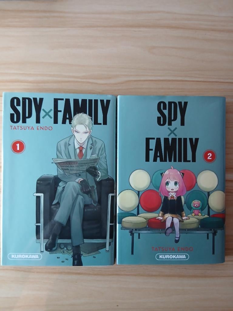 Lot mangas Spy x Family 1-2 – manga shonen populaire, Livres, Neuf, Enlèvement, Comics, Tatsuya Endo
