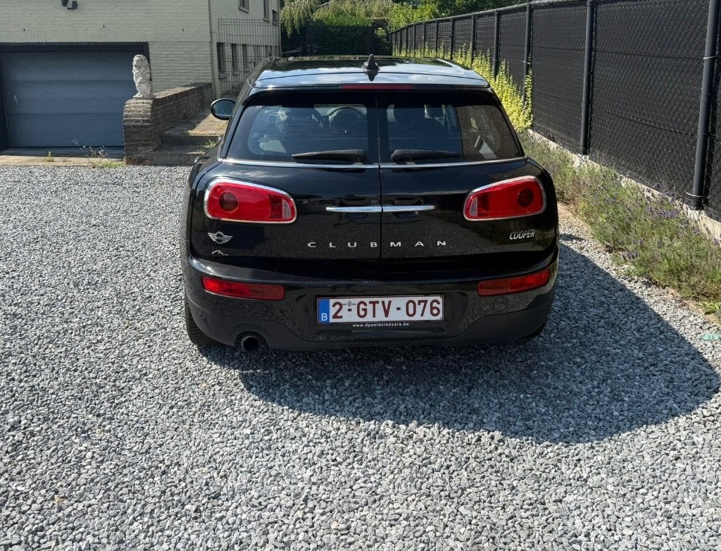 Mini Cooper Clubman 2017 automaat 107.000 km, Stof, Zwart, 5 zetels, 5 deurs