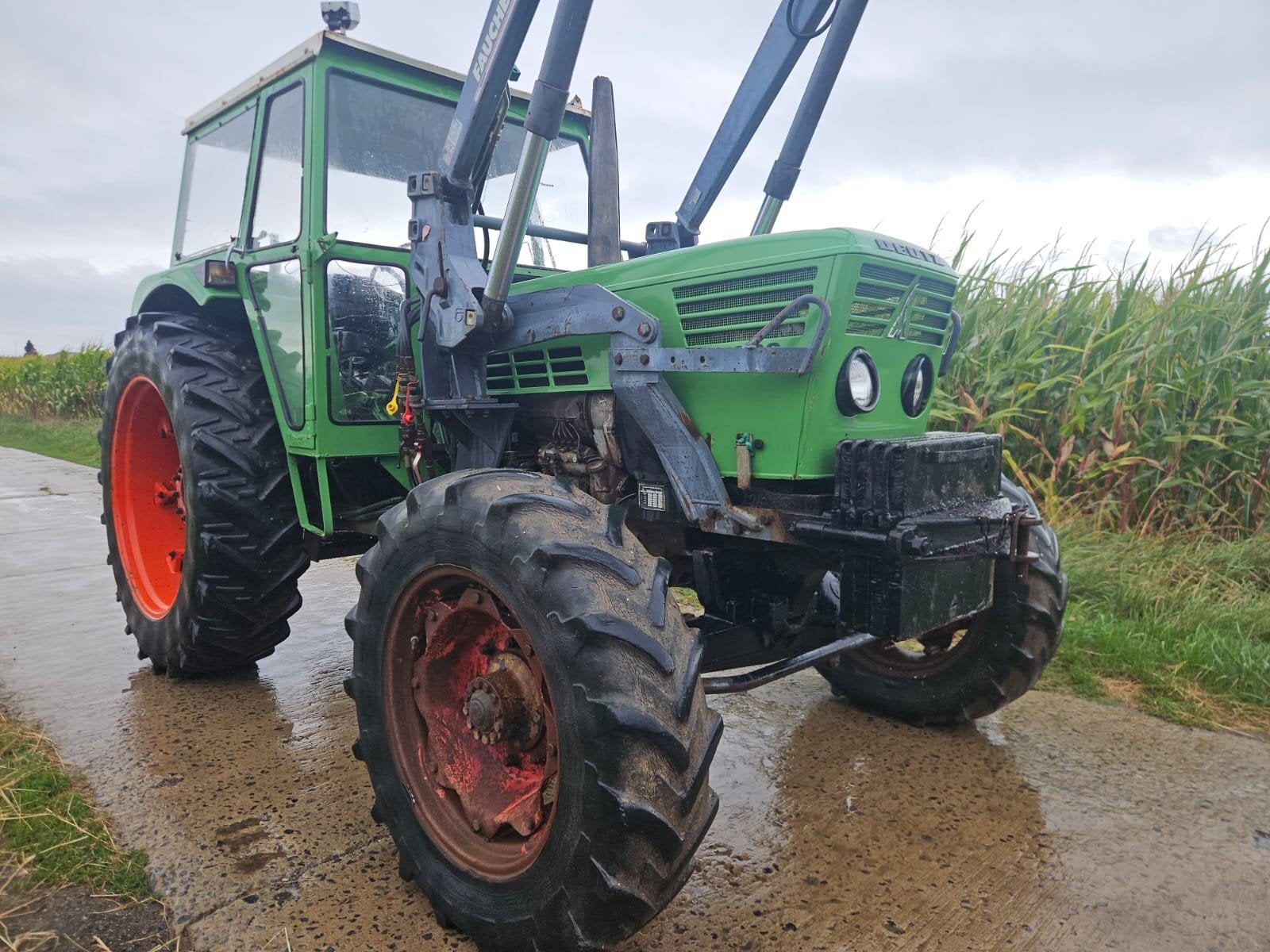 tracteur deutz d7206 4x4, Enlèvement ou Envoi