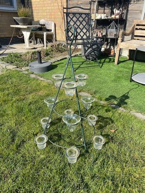 Kaarsen kandelaar, Ophalen, Gebruikt, 25 tot 50 cm, Metaal