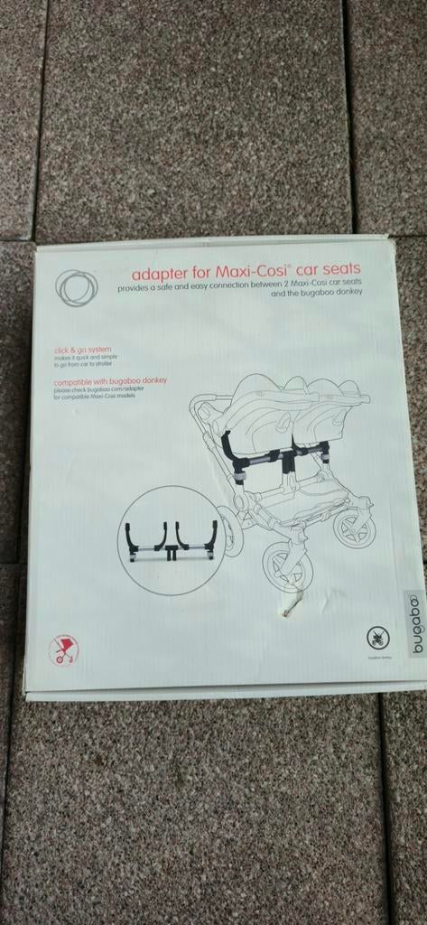 Bugaboo donkey duo Adapter Maxi cosi, Ophalen, Maxi-Cosi