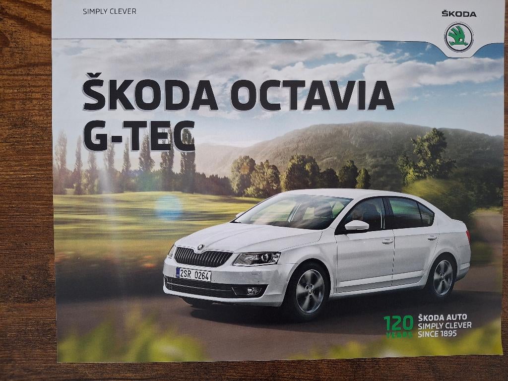 SKODA OCTAVIA  G-TEC  12/2015, Ophalen of Verzenden, Nieuw, Overige merken